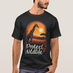 Giraffe van de savanne tanktop