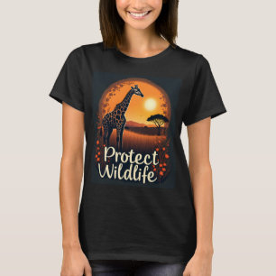 Giraffe van de savanne tanktop