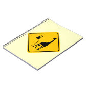Giraffe Vaulting Notitieboek (Linkerzijde)
