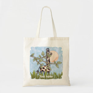 Giraffe verbergen tote bag