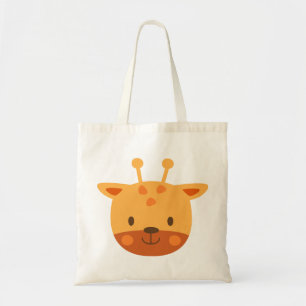 Giraffe Verjaardag Kinder Kunst Tote Bag