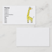 Giraffe Visitekaartje (Voorkant / Achterkant)