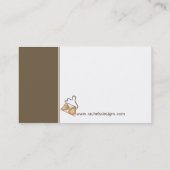 Giraffe Visitekaartje (Achterkant)