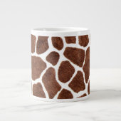 Giraffe vlekken jumbo mok (Voorkant)