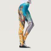 Giraffe (volledig) leggings (Rechts)