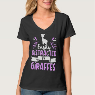 Giraffe voor Giraffe Safari Apparel Women G T-shirt