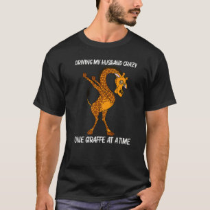 Giraffe voor vrouwelijke moeder Safari Wild Zoo An T-shirt
