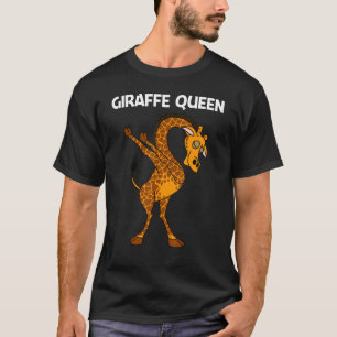Giraffe voor vrouwelijke moeder Safari Wild Zoo An T-shirt
