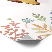 Giraffe watercolor poster (Hoek)