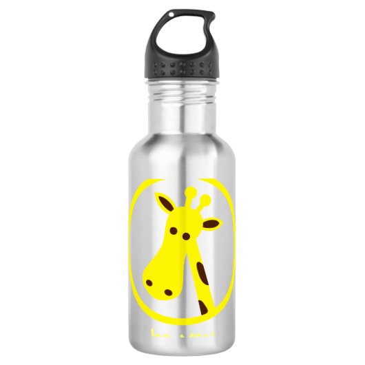 Giraffe Waterfles (Voorkant)