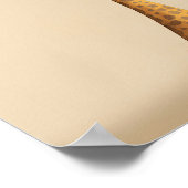 Giraffe - Wees jezelf kinderkamer poster (Hoek)
