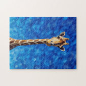 Giraffe Wild Animal Art Puzzel (Horizontaal)