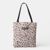 Giraffe Wild Animal Skin Pattern Draagtas (Achterkant)