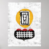 Giraffe Will Si Vous Voulez Poster Wall Art (Devant)