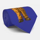 Giraffe Work Stropdas (Opgerold)