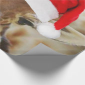 Giraffe Wrapping Papier Kerst (Hoek)