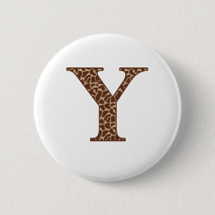 Giraffe Y Ronde Button 5,7 Cm