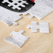 Giraffe zal als je puzzel (Zijkant)