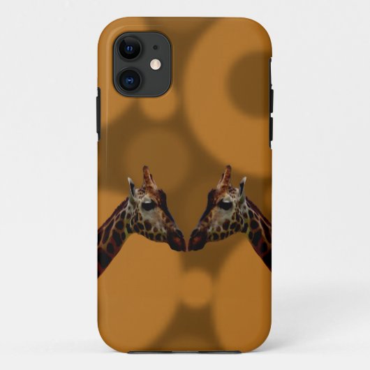 Giraffe zelfreflectie, Case-Mate iPhone case (Achterkant)