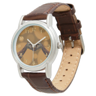 Giraffe zelfreflectie, horloge