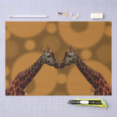 Giraffe zelfreflectie, tissuepapier (Craft)