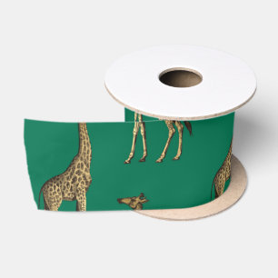 Giraffe Zoogdier Smaragdgroen Wild Dier Afrika Lint