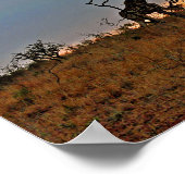 Giraffe Zulu Nyala Game Reserve Zuid-Afrika Poster (Hoek)