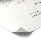 Giraffedruk Poster (Hoek)