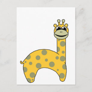 Giraffen Briefkaart