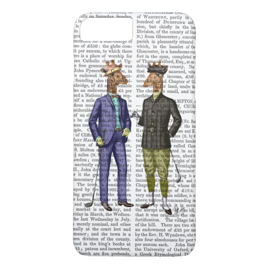 Giraffen Golfen 2 Case-Mate iPhone Case (Achterkant)