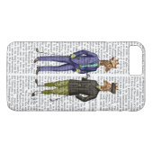 Giraffen Golfen 2 Case-Mate iPhone Case (Achterkant (Horizontaal))