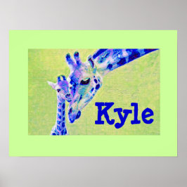 giraffen poster