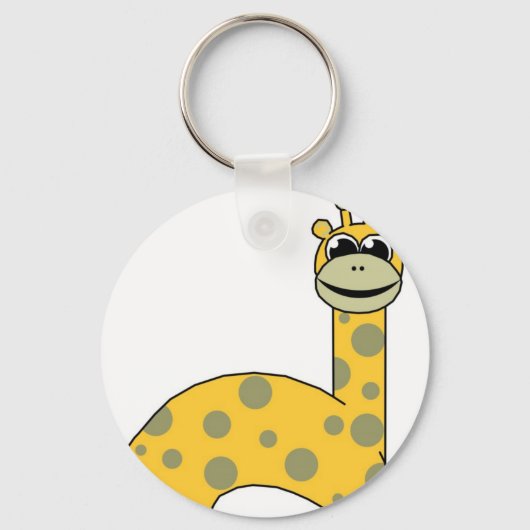 Giraffen Sleutelhanger (Voorkant)