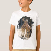 giraffen t-shirt (Voorkant)