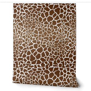 Giraffeprint behang
