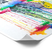 Giraffeprint Poster (Hoek)