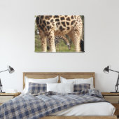 GIRAFFES 4 CANVAS AFDRUK (Insitu (Slaapkamer))