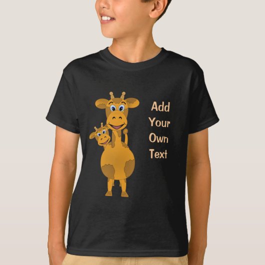 Giraffes aanpassen t-shirt (Voorkant)