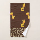 Giraffes badkamerhanddoekset bad handdoek (Handdoek)