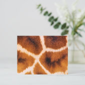 GIRAFFES BRIEFKAART (Staand voorkant)