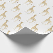Giraffes Cadeaupapier (Hoek)