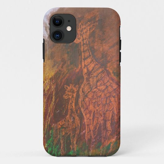 Giraffes. Case-Mate iPhone Case (Achterkant)