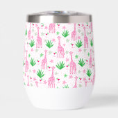 Giraffes Cosmopolites Pink Preppy (Avant)