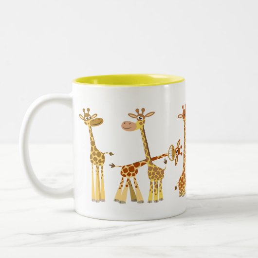 Giraffes de Dessin : La Mug De Troupeau (Gauche)