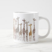 Giraffes Extra Grote Beker (Rechts)
