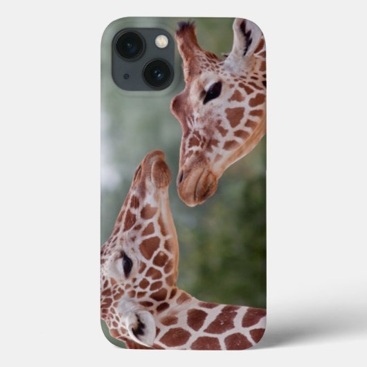 Giraffes in de Love iPad Case (Achterkant)