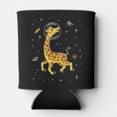 Giraffes in de ruimte blikjeskoeler (Achterkant)