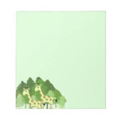 Giraffes in het Notitieblok van de bosbouw (Voorkant)