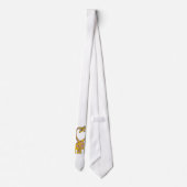 giraffes in love tie stropdas (Achterkant)