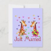 Giraffes Kaart (Voorkant)